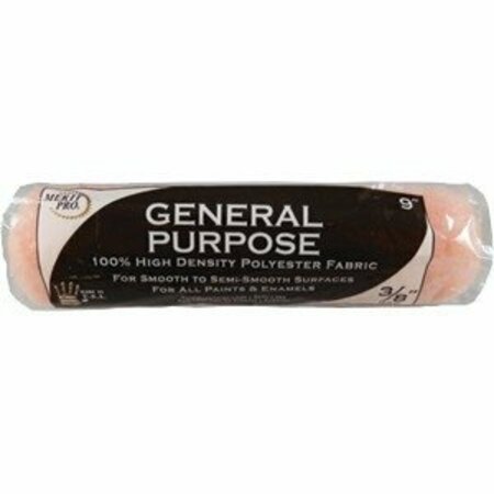 MERIT Pro 9 in. General Purpose 3/8 in. Nap Roller Cover 00090